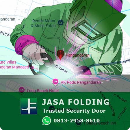 Jasa Folding Gate Pangandaran Terdekat